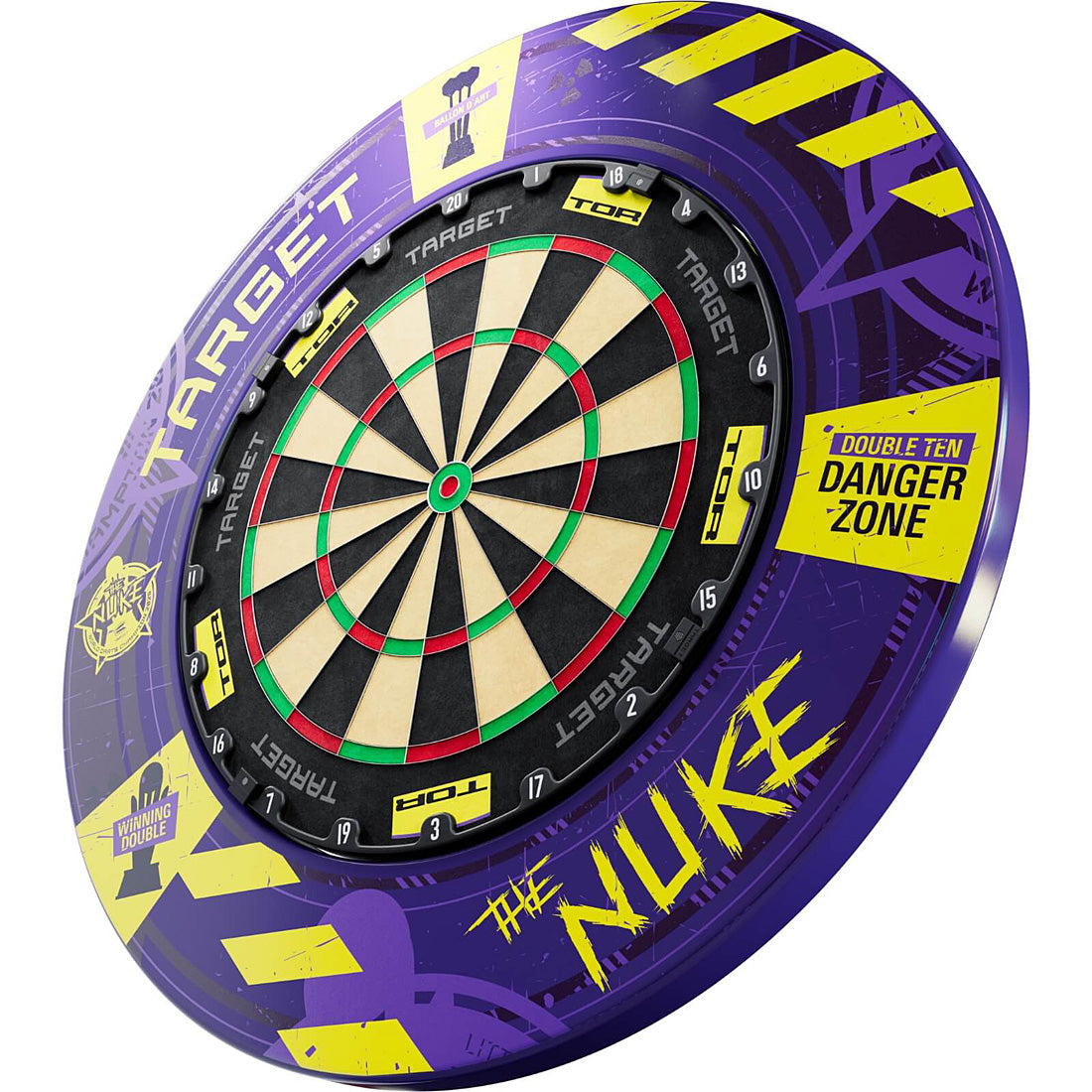 Luke Littler World Champion Edition Tor Dartboard & Surround Bundle