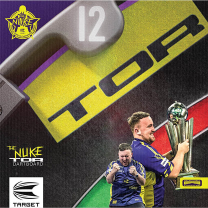 Luke Littler World Champion Edition Tor Dartboard & Surround Bundle