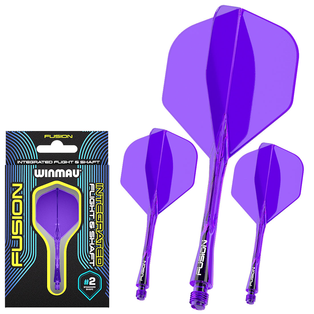 Winmau Fusion Integrated Flight & Shaft