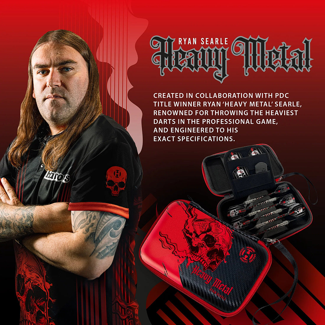 Harrows Ryan Searle Series 2 Pro 6 Case