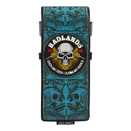 Shot Badlands Inked Dart Wallet – durable storage case featuring tattoo-inspired artwork