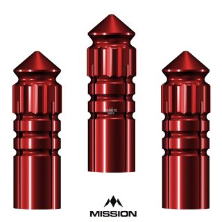 Mission F-Protect Flight Protectors - Expert - Anodised Alloy - Pro - Red