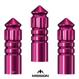Mission F-Protect Flight Protectors - Expert - Anodised Alloy - Pro - Pink