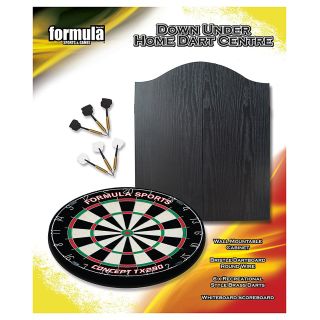 Formula Down Under Dartboard Cabinet Set