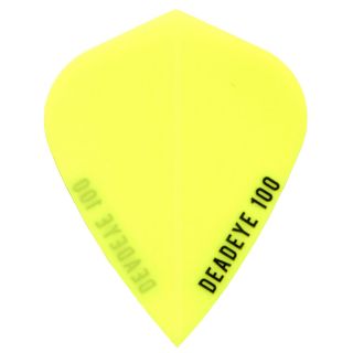 Deadeye 100 Kite Yellow Dart Flights - F0510
