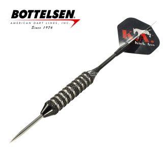 Bottelsen - Kick Ass Super Alloy 23g Black Steel Tip Darts - D1371