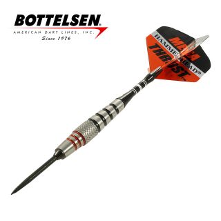 Bottelsen - Mega Thrust Hammer Head - Silver - 22g - Steel Tip Darts - D1704