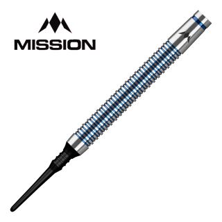 Mission Ritchie Edhouse 21g Soft Tip Darts - The Madhouse - Blue - D1840