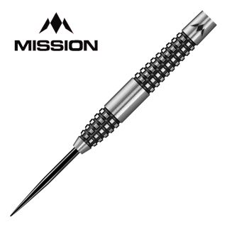 Mission Quadrant M2 24g Steel Tip Darts - Quad Grip - D1853