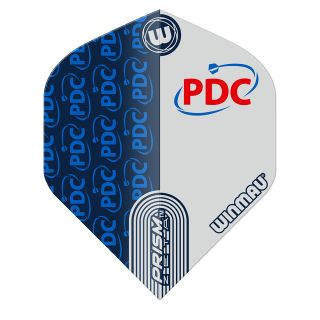 Winmau Prism Zeta PDC Blue & White Standard Dart Flights