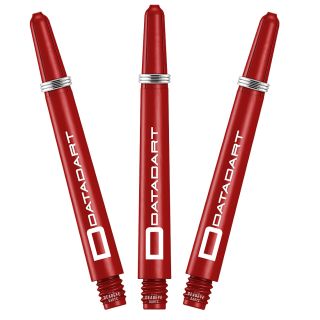 Datadart Signature Nylon Dart Shafts - Medium - 48mm - Red - S0567