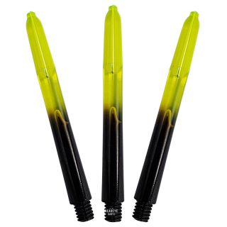Deadeye Vignette Yellow/Black Medium Dart Shafts - S0664