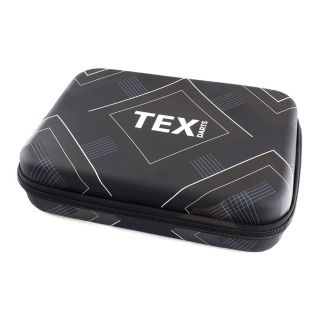 Tex Darts Deluxe Dart Case - Black/White